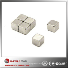 Small Square Nickel Coating Rare Earth Neodymium Magnet with Fast Delivery